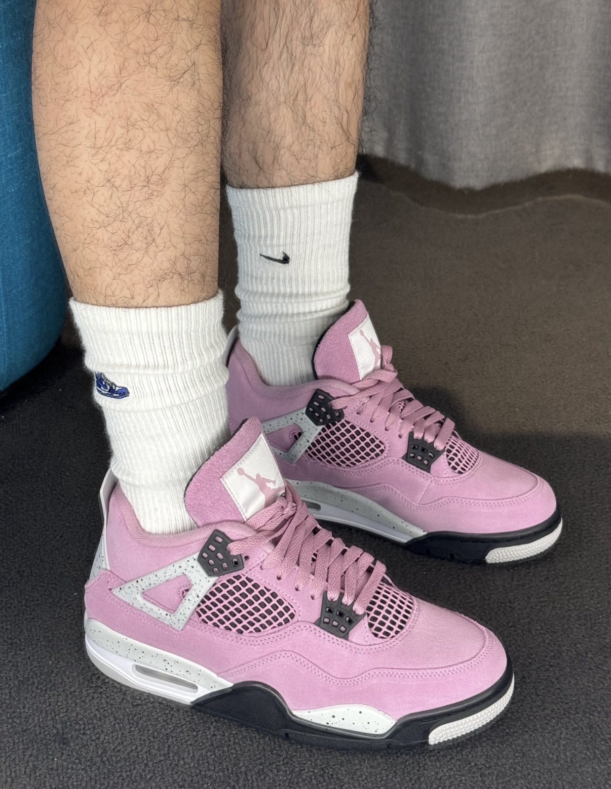 PK God Batch Air Jordan 4 Orchid AQ9129-501 review James Skinner 00