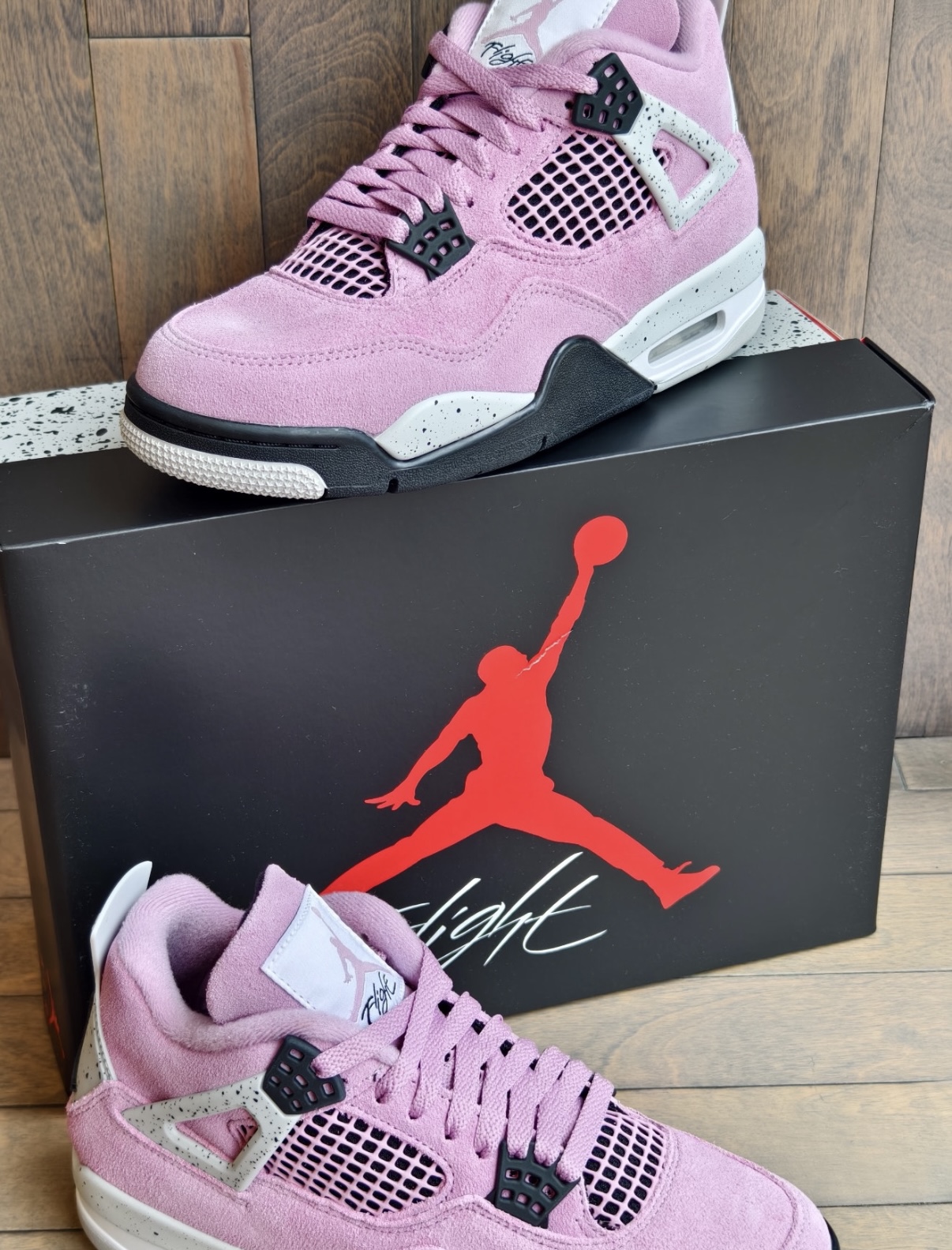 PK God Batch Air Jordan 4 Orchid AQ9129-501 review Jase Jays 01