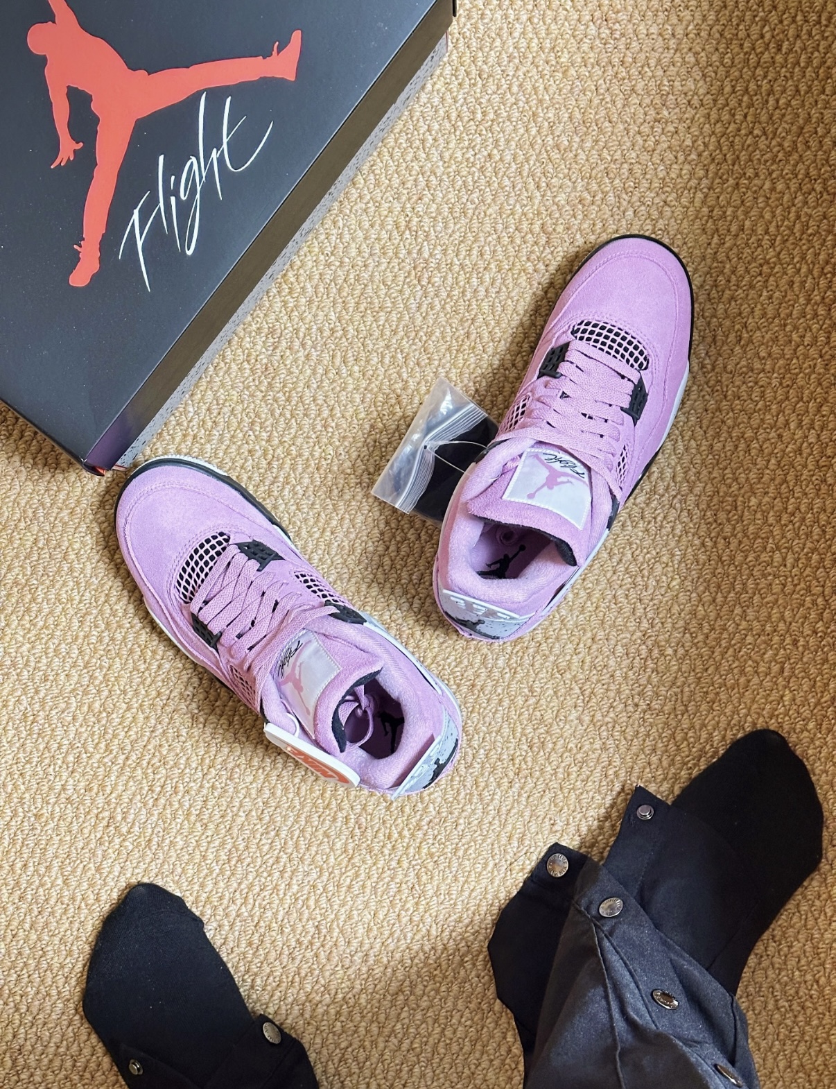 PK God Batch Air Jordan 4 Orchid AQ9129-501 review Jase Jays 00