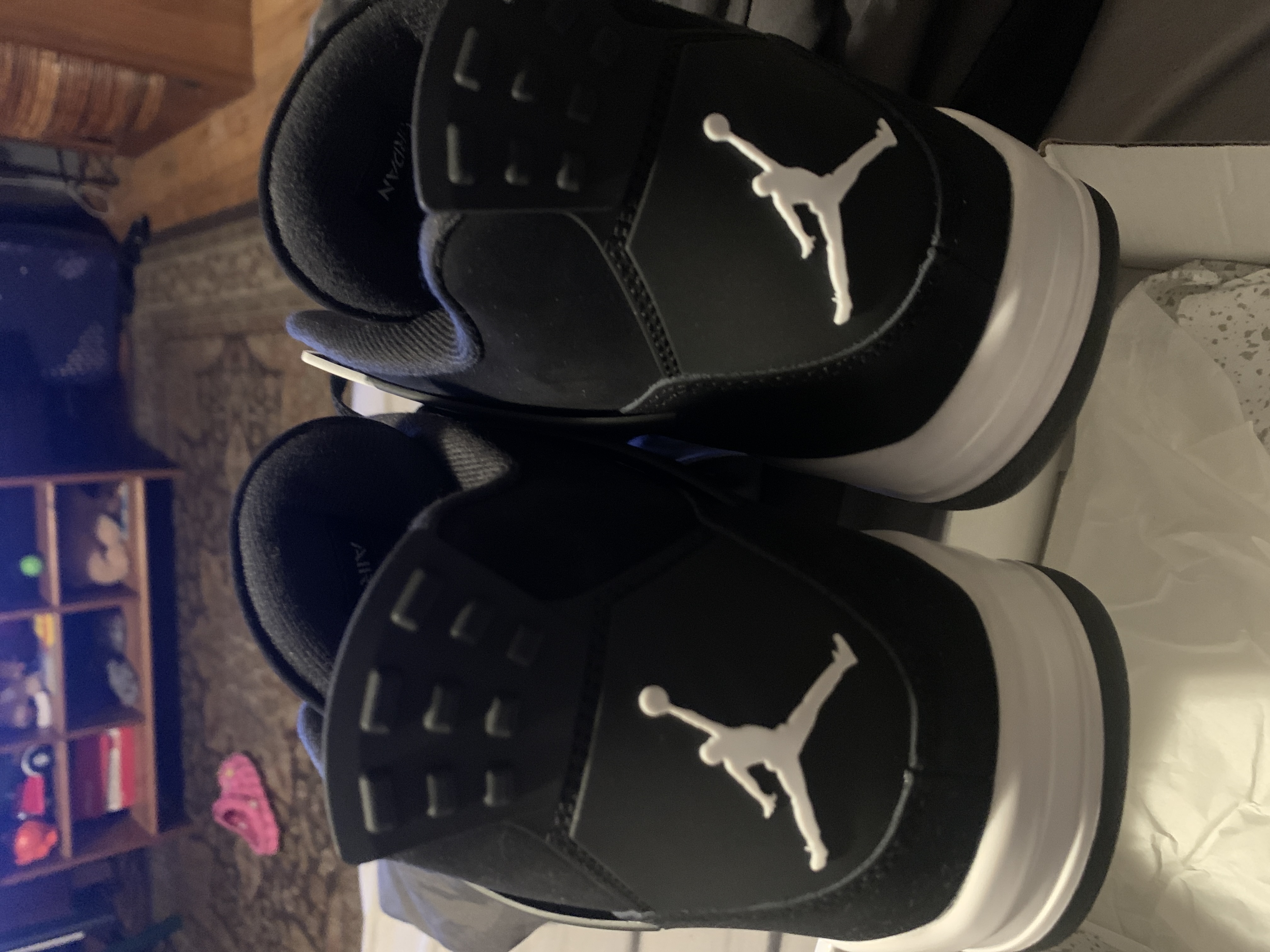 【Top PK Version】PK God Batch Nike Air Jordan 4 Retro White Thunder FQ8138-001 review Ezra 02