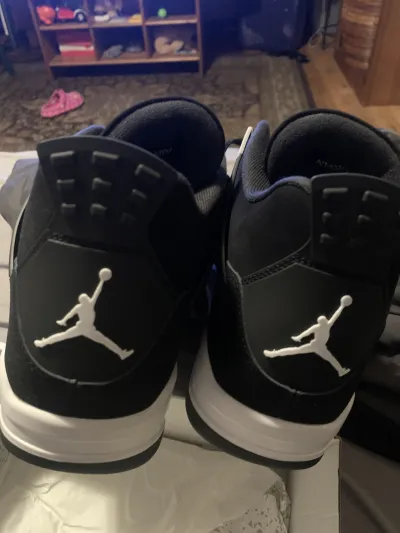 PK God Batch Nike Air Jordan 4 Retro White Thunder FQ8138-001 review Ezra 02