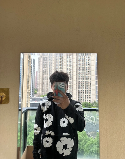 Denim Tears The Cotton Wreath Hoodie Black SS23 review 