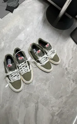 PK God Batch Air Jordan 1 Retro Low OG SP Travis Scott Medium Olive DM7866-200 review Vít Dvořák