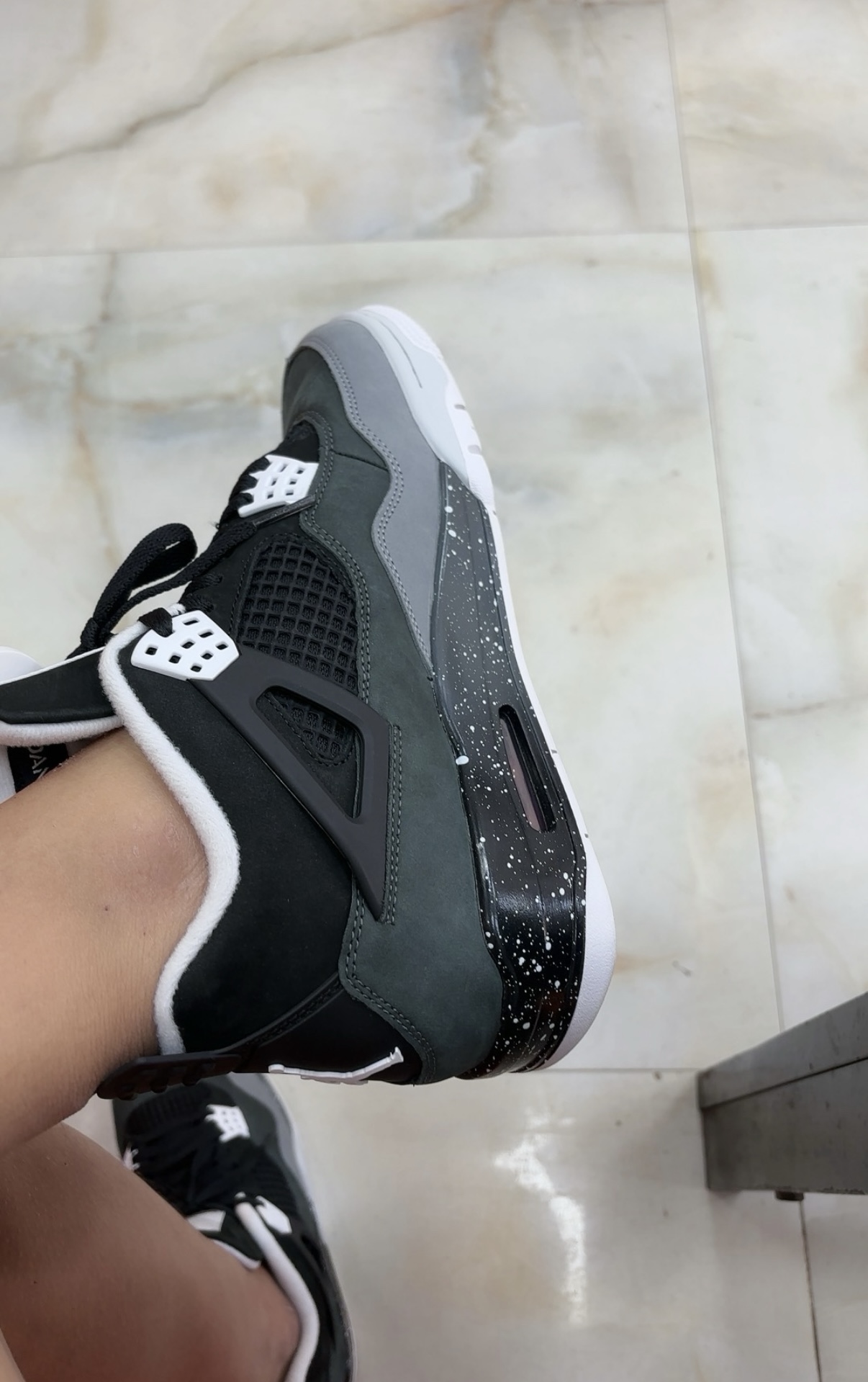 PK God Batch Air Jordan 4 “Fear” FQ8138-002 review Keegen Morgan