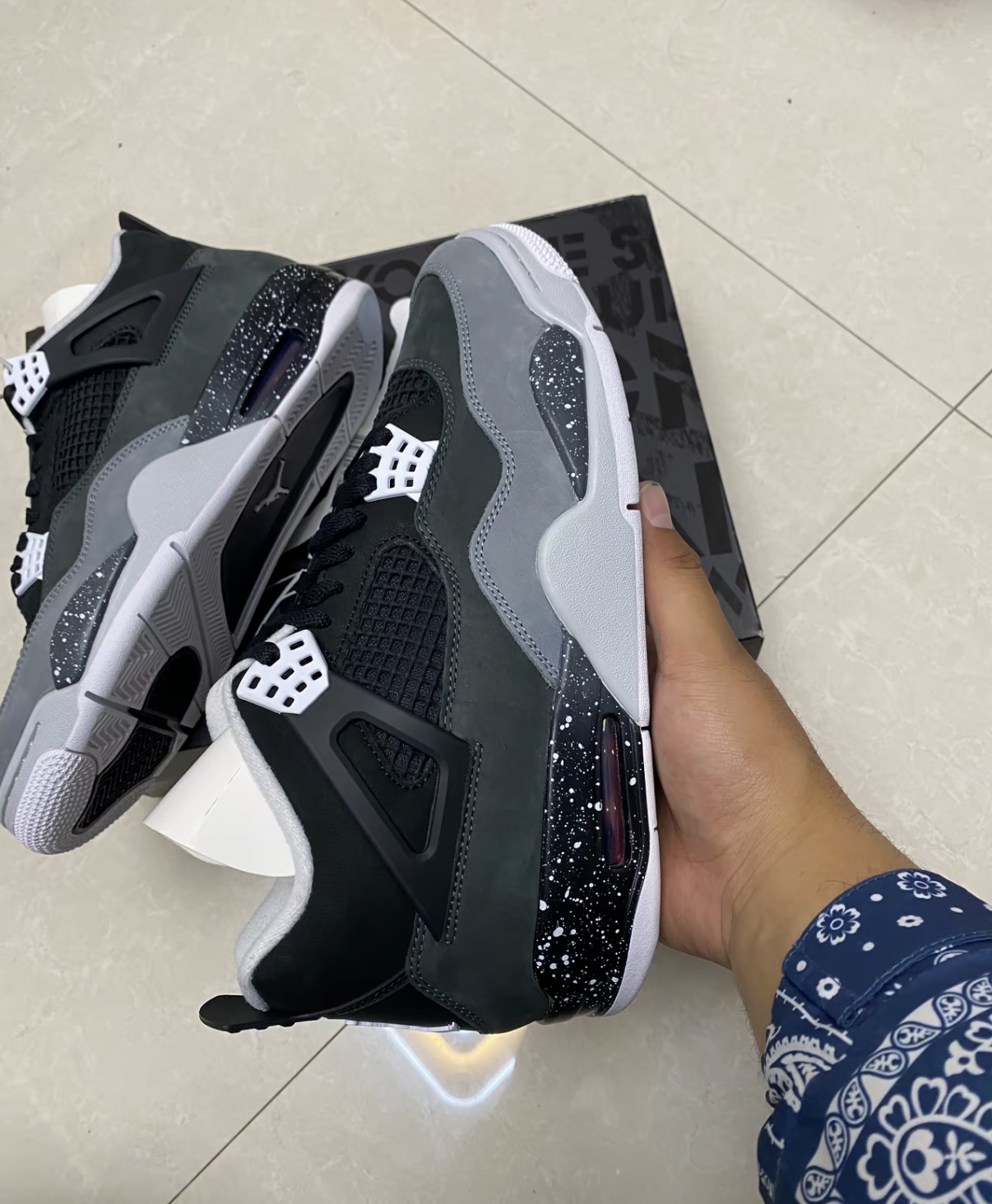 PK God Batch Air Jordan 4 “Fear” FQ8138-002 review Martin Werner