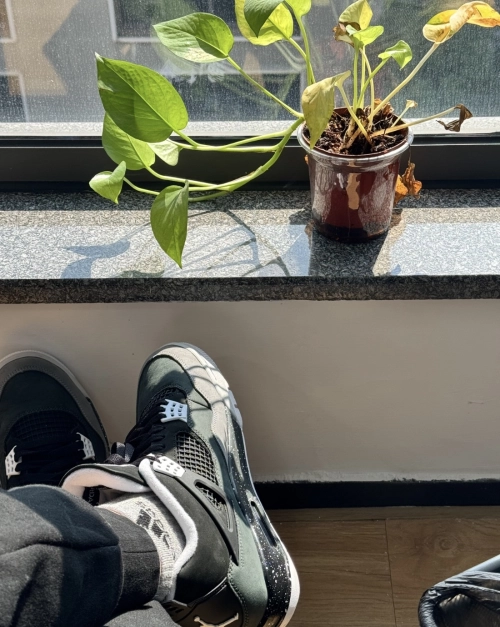 PK God Batch Air Jordan 4 “Fear” FQ8138-002 review 