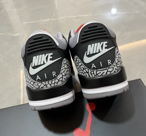 PK God Batch Air Jordan 3 Retro OG 'Black Cement' DN3707-010 review 