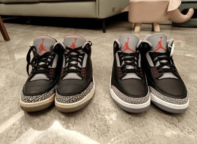 PK God Batch Air Jordan 3 Retro OG 'Black Cement' DN3707-010 review Stephen Legrone