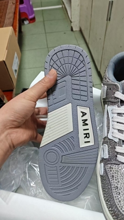 Amiri Gray Crystal Skel Top Low Sneakers PB380241127 review stockxkicks 04