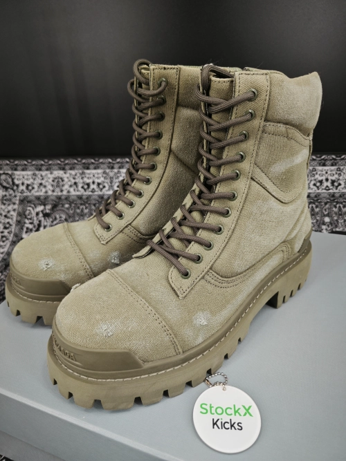 Balenciaga Strike Military Green review 