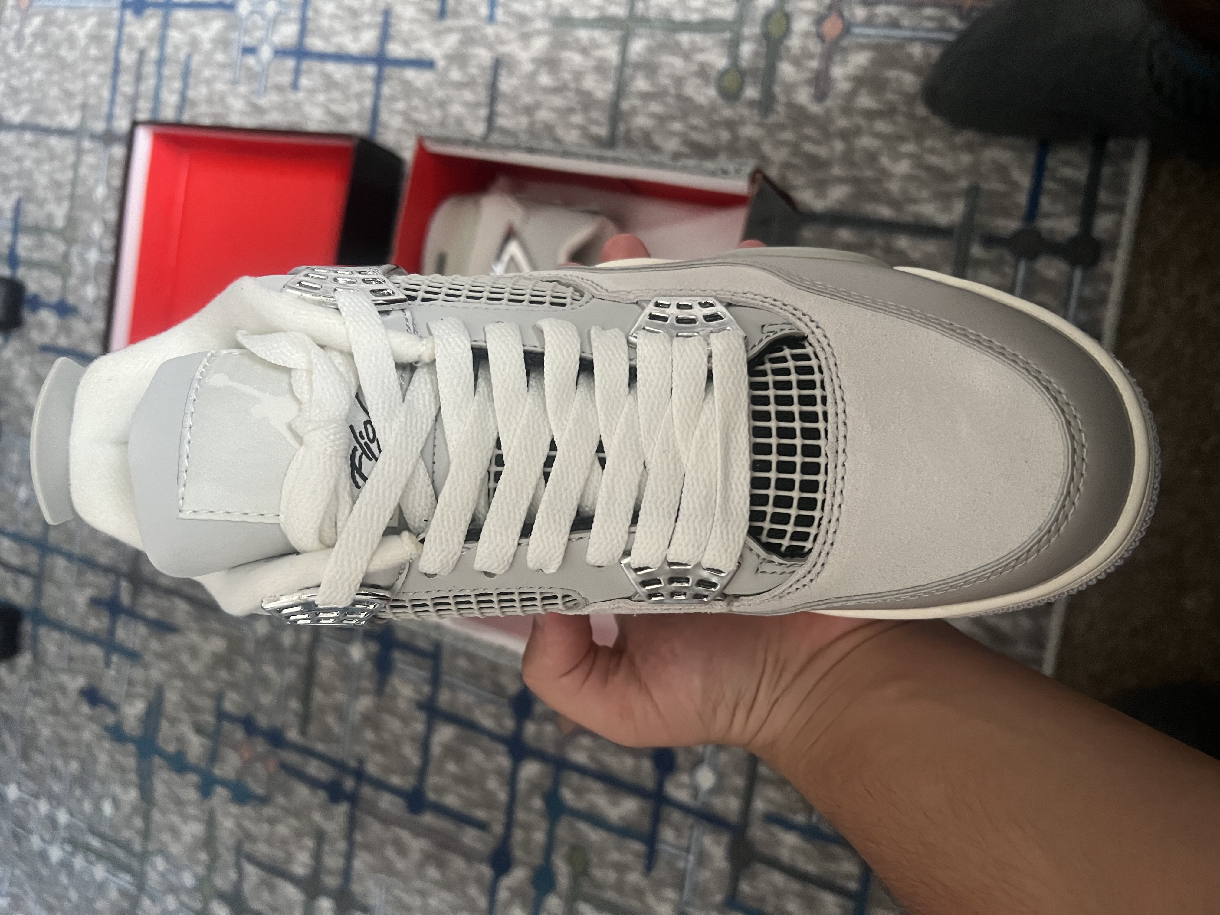 Special offer Batch Air Jordan 4 Retro Frozen Moments AQ9129-001 review frozen moments 00