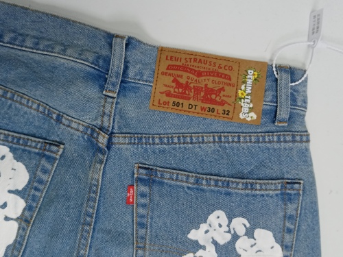 DENIM TEARS THE COTTON WREATH JEAN LIGHT WASH review 