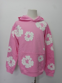 Denim Tears The Cotton Wreath Sweatshirt Pink Hoodie review Jacy 01