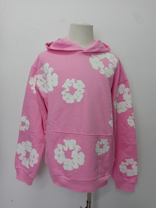 Denim Tears The Cotton Wreath Sweatshirt Pink Hoodie review 