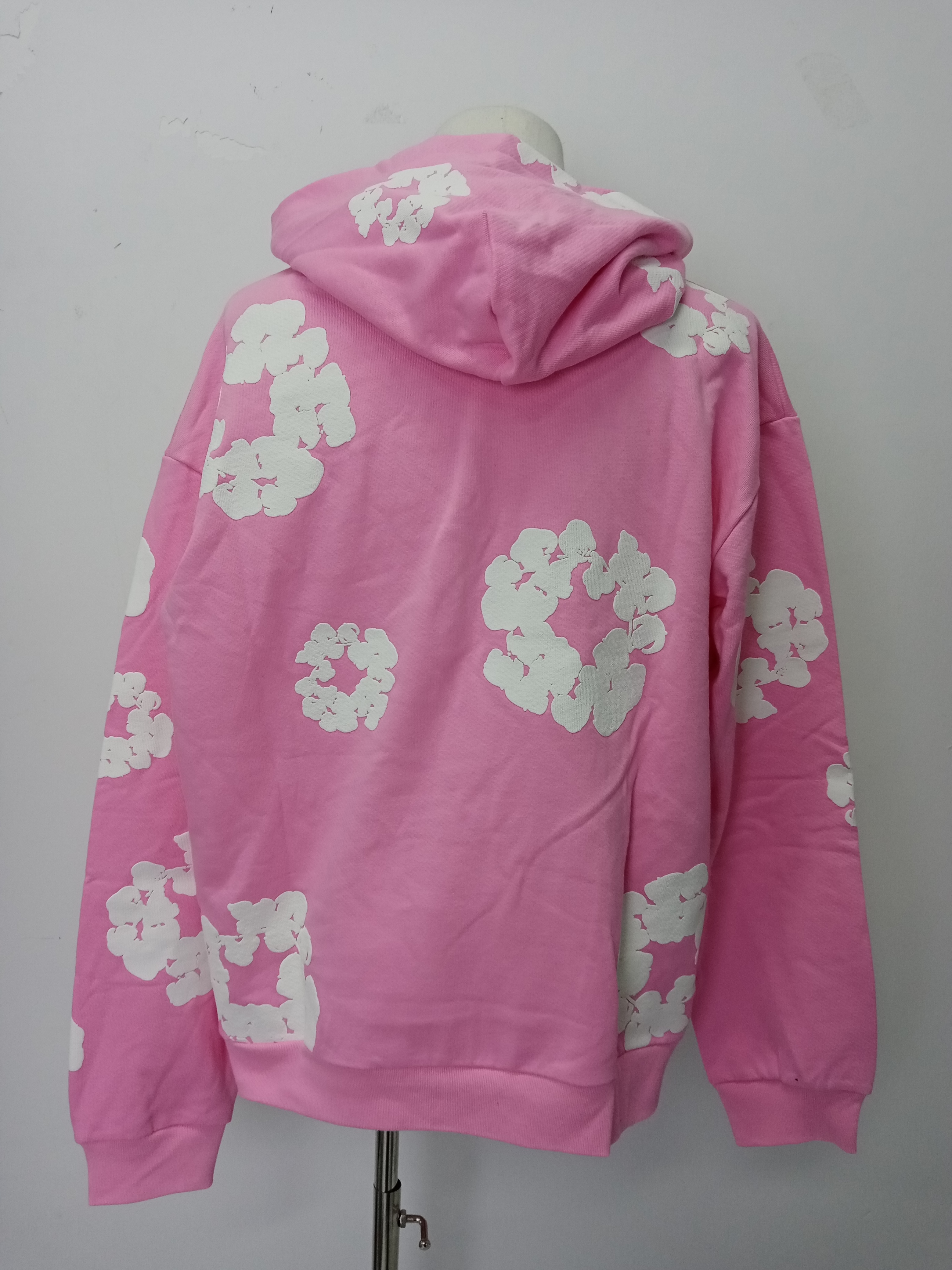 Denim Tears The Cotton Wreath Sweatshirt Pink Hoodie review Jacy 02