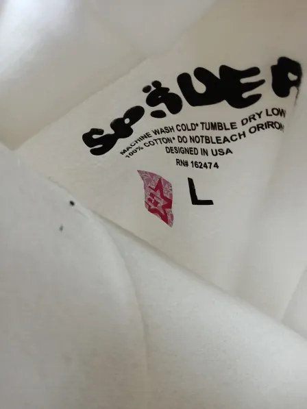 Sp5der OG Rhinestone Hoodie White YZ EG938 review stockxkicks 00