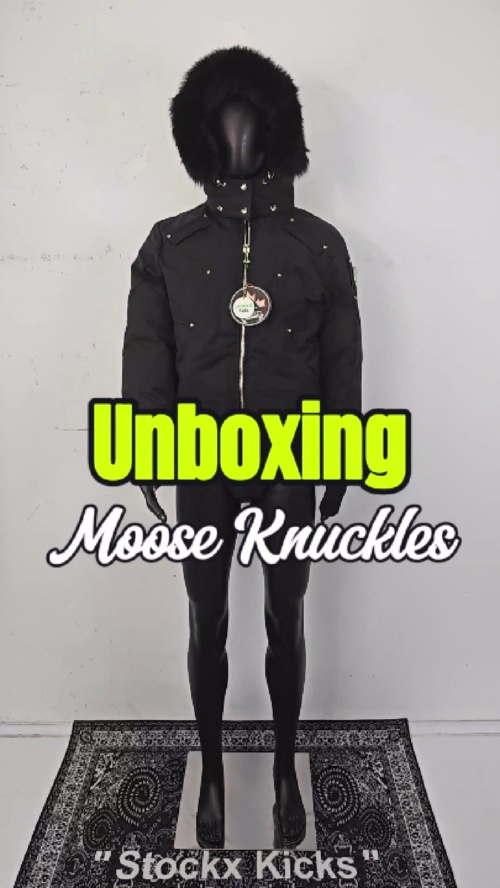 Moose Knuckles Original Ballistic Bomber Jacket Black/White（NFC）YZ241223 review 