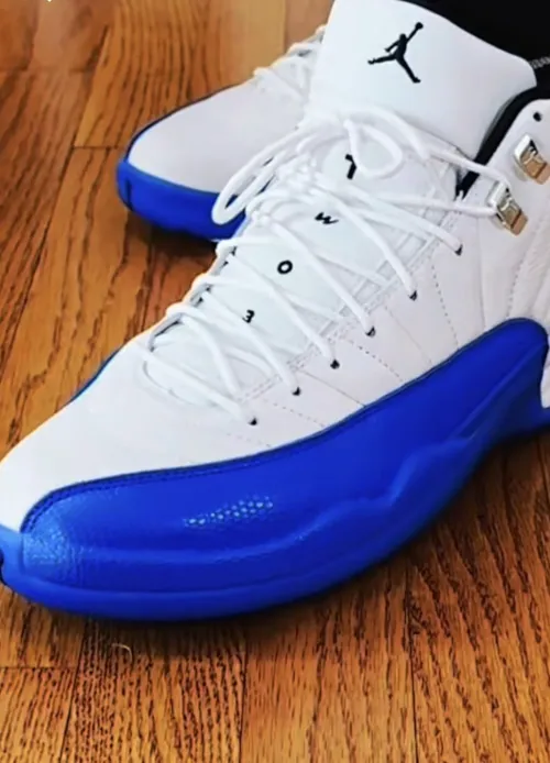 PK God Batch Air Jordan 12 Blueberry CT8013-140 review 