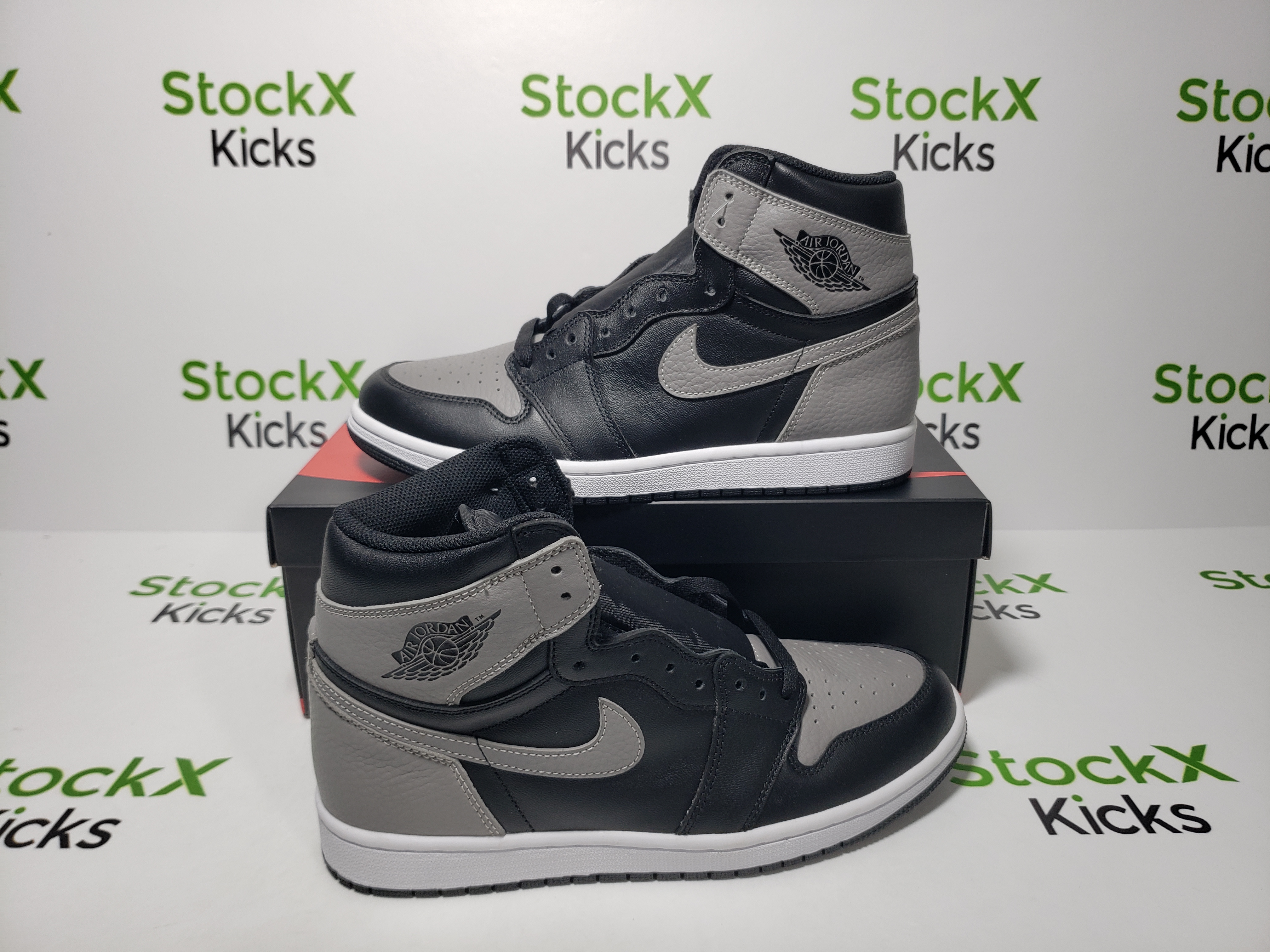PK God Batch Air Jordan 1 Retro High Shadow (2018) 555088-013 review stockxkicks 00
