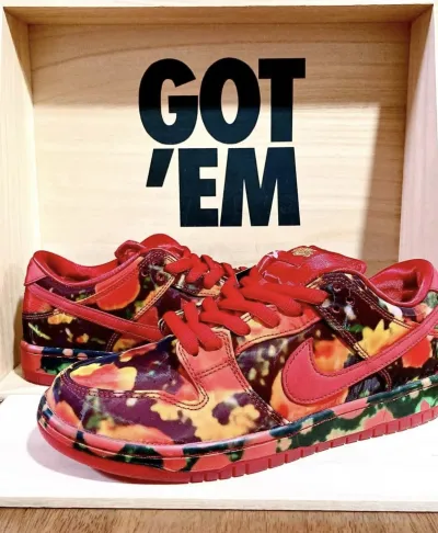 PK God Batch Nike SB Dunk Low Poppy Field ×The Wizard of Oz FZ1291-600 review Matthew Amezcua