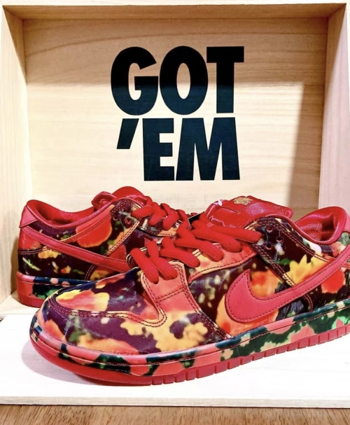 PK God Batch Nike SB Dunk Low Poppy Field ×The Wizard of Oz FZ1291-600 review 