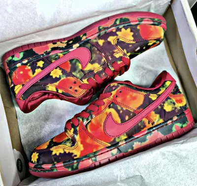 PK God Batch Nike SB Dunk Low Poppy Field ×The Wizard of Oz FZ1291-600 review danny phantom
