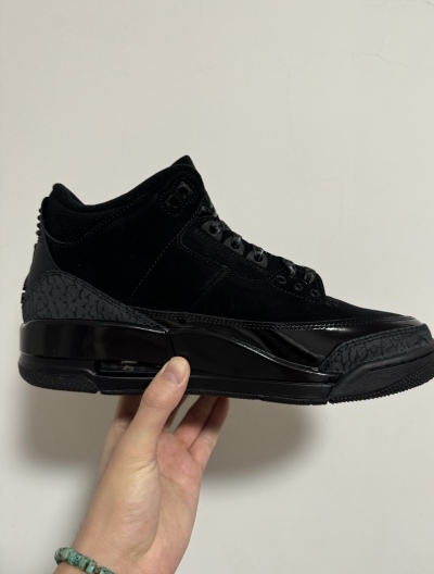 PK God Batch Air Jordan 3 Retro 'Black Cat' CT8532-001 review nyel mirza 01