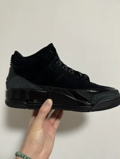 PK God Batch Air Jordan 3 Retro 'Black Cat' CT8532-001 review nyel mirza 01