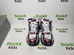 Balenciaga Runner Sneaker White Wine Red 677403 W3RB3 9069 review Mikel 05