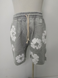 Denim Tears The Cotton Wreath Shorts Grey review Lilly 01