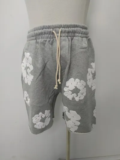 Denim Tears The Cotton Wreath Shorts Grey review Lilly 00