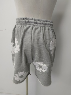 Denim Tears The Cotton Wreath Shorts Grey review Lilly 03