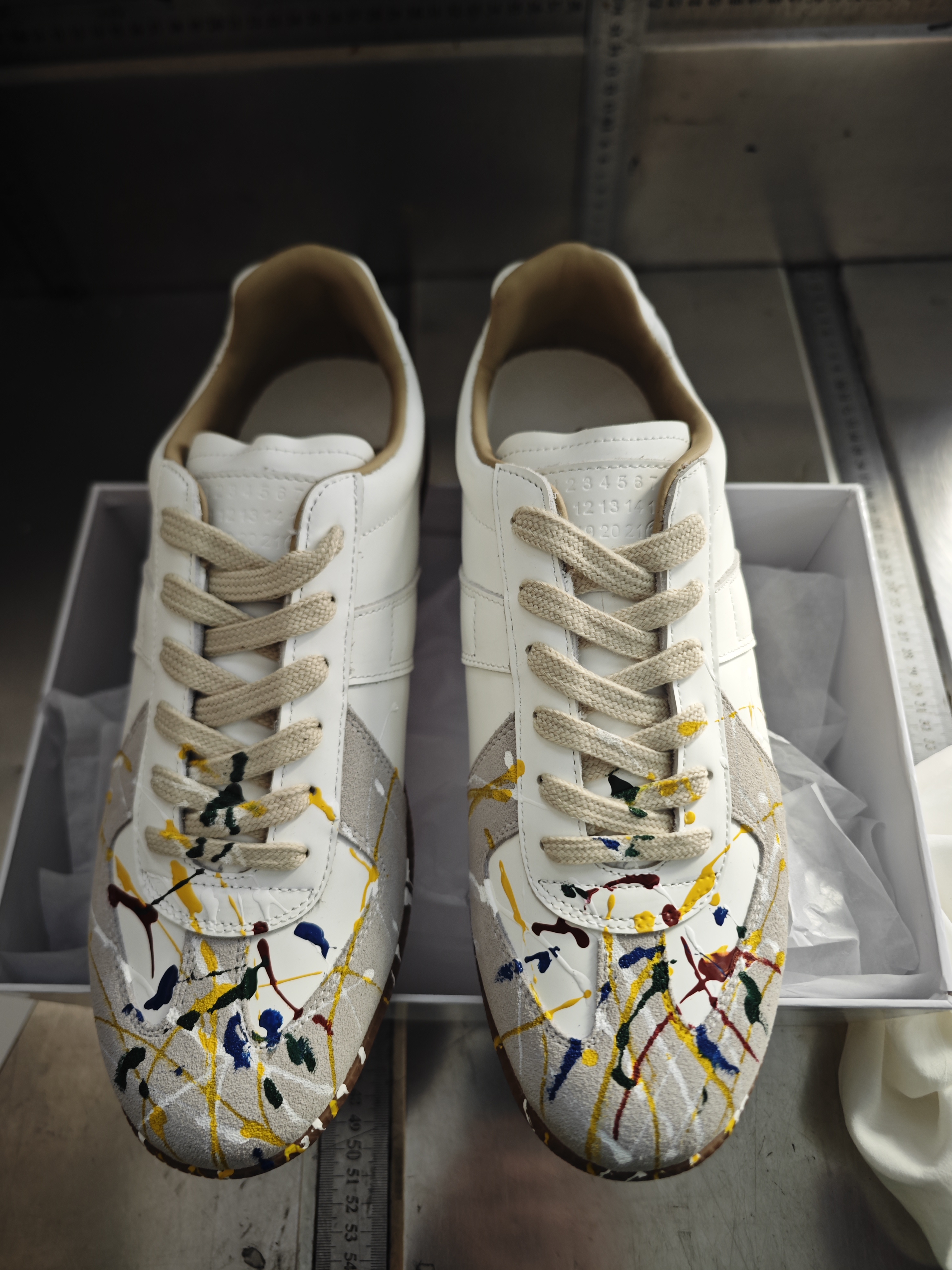 Maison Margiela Maison Margiela Replica Lace-Up Sneakers S57WS0240P1892 review Yaol 03