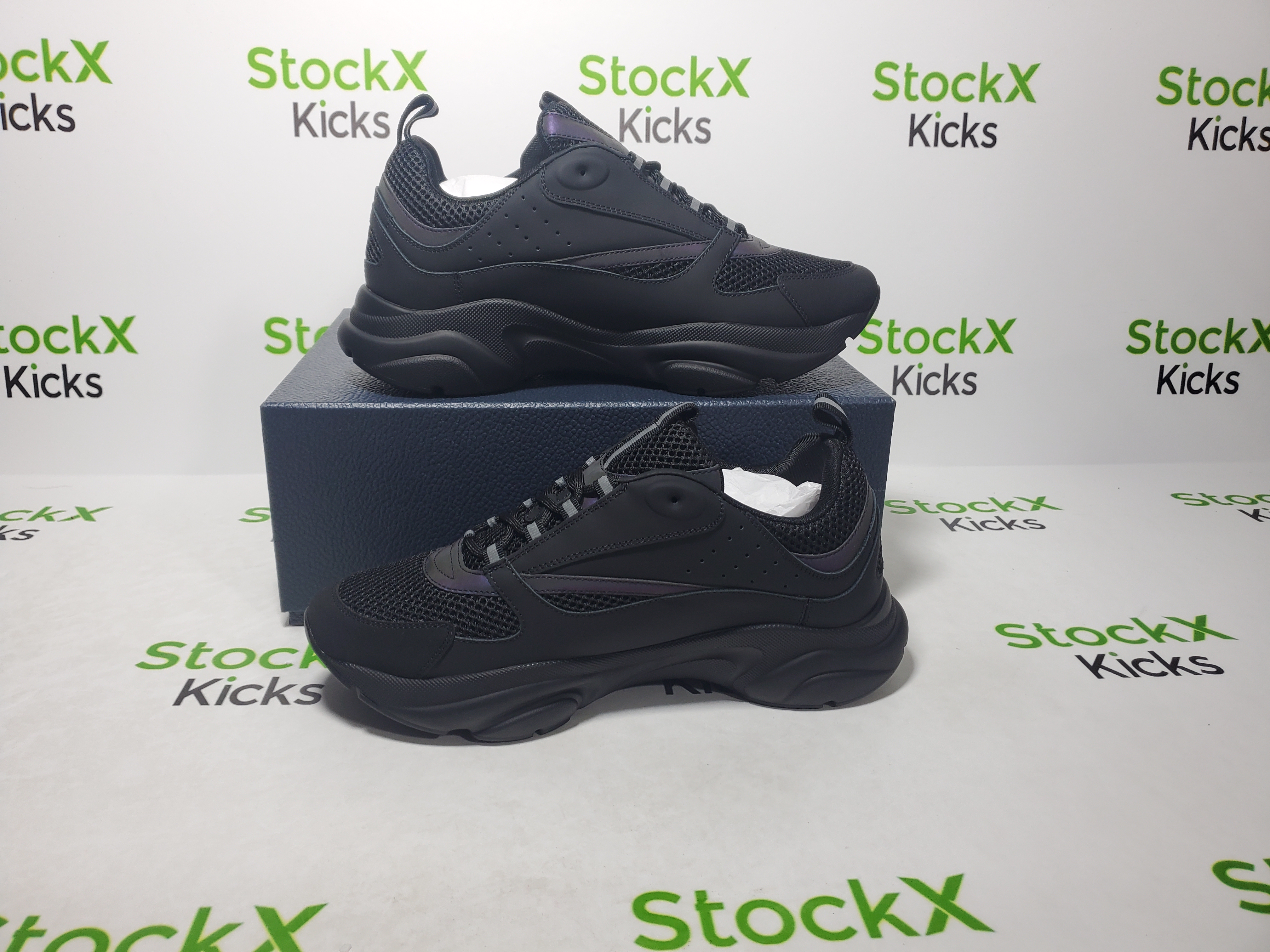 Dior B22 Sneakers Black Laser CK240809 review Oppo 04