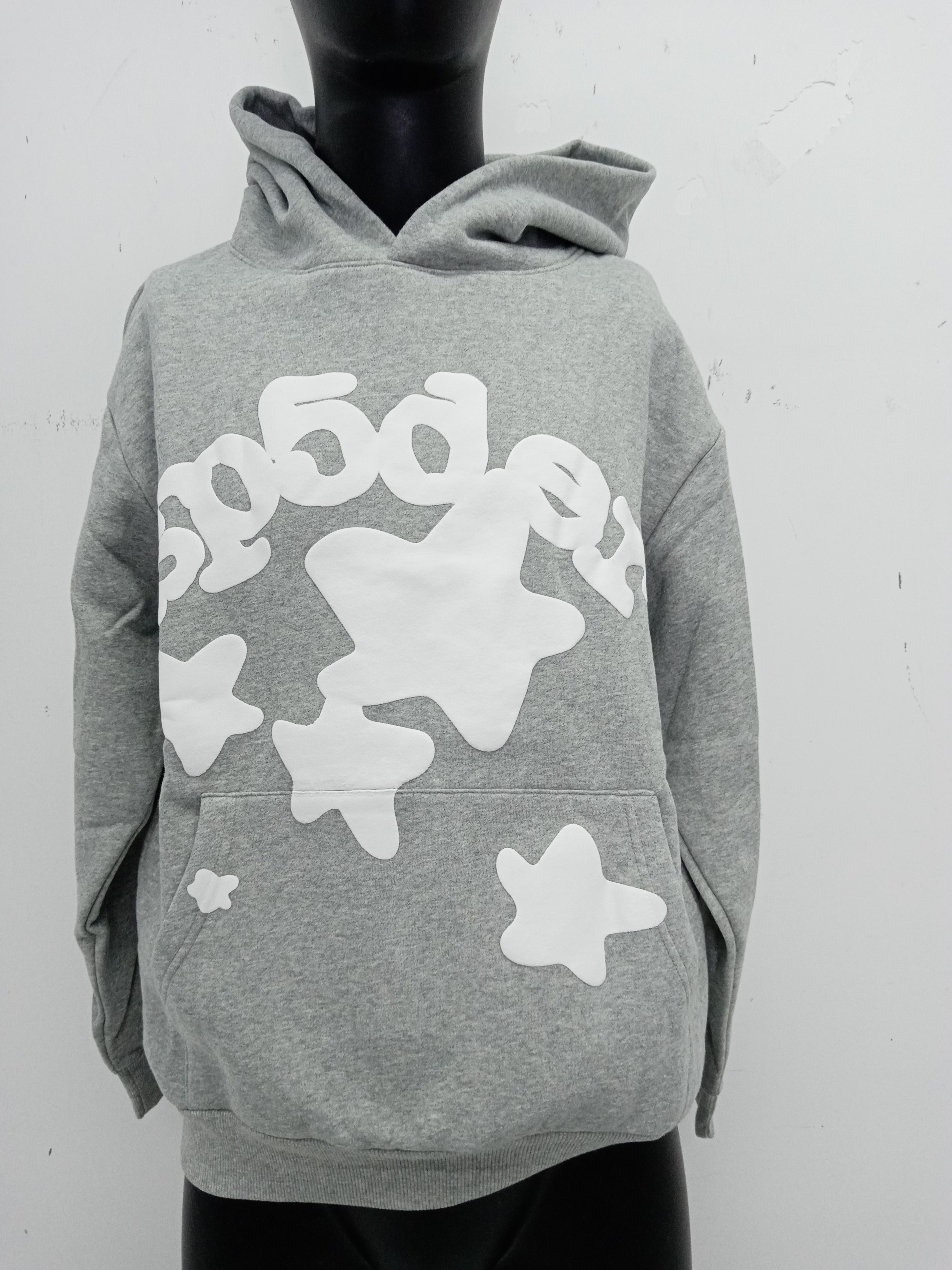 Sp5der Beluga Hoodie Heather Grey YZ EG915 review Kyrie 00