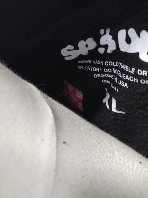 Sp5der OG Rhinestone Hoodie Black 2022 YZ EG938 review 