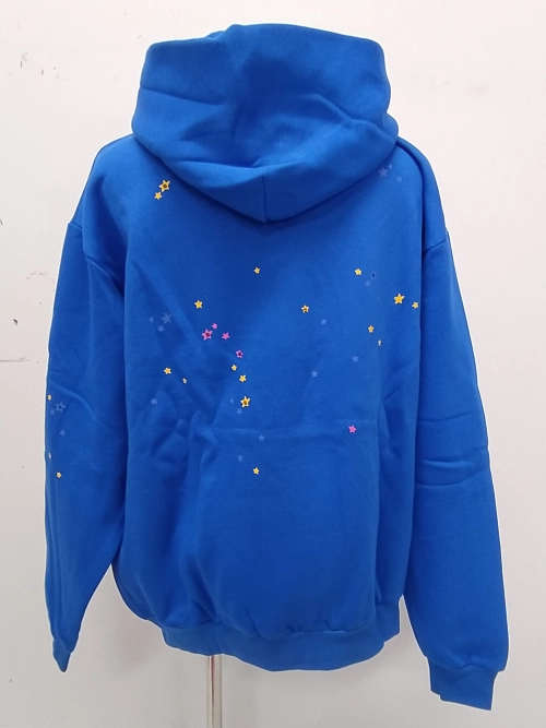 Sp5der TC Hoodie Blue YZ EG911 review 
