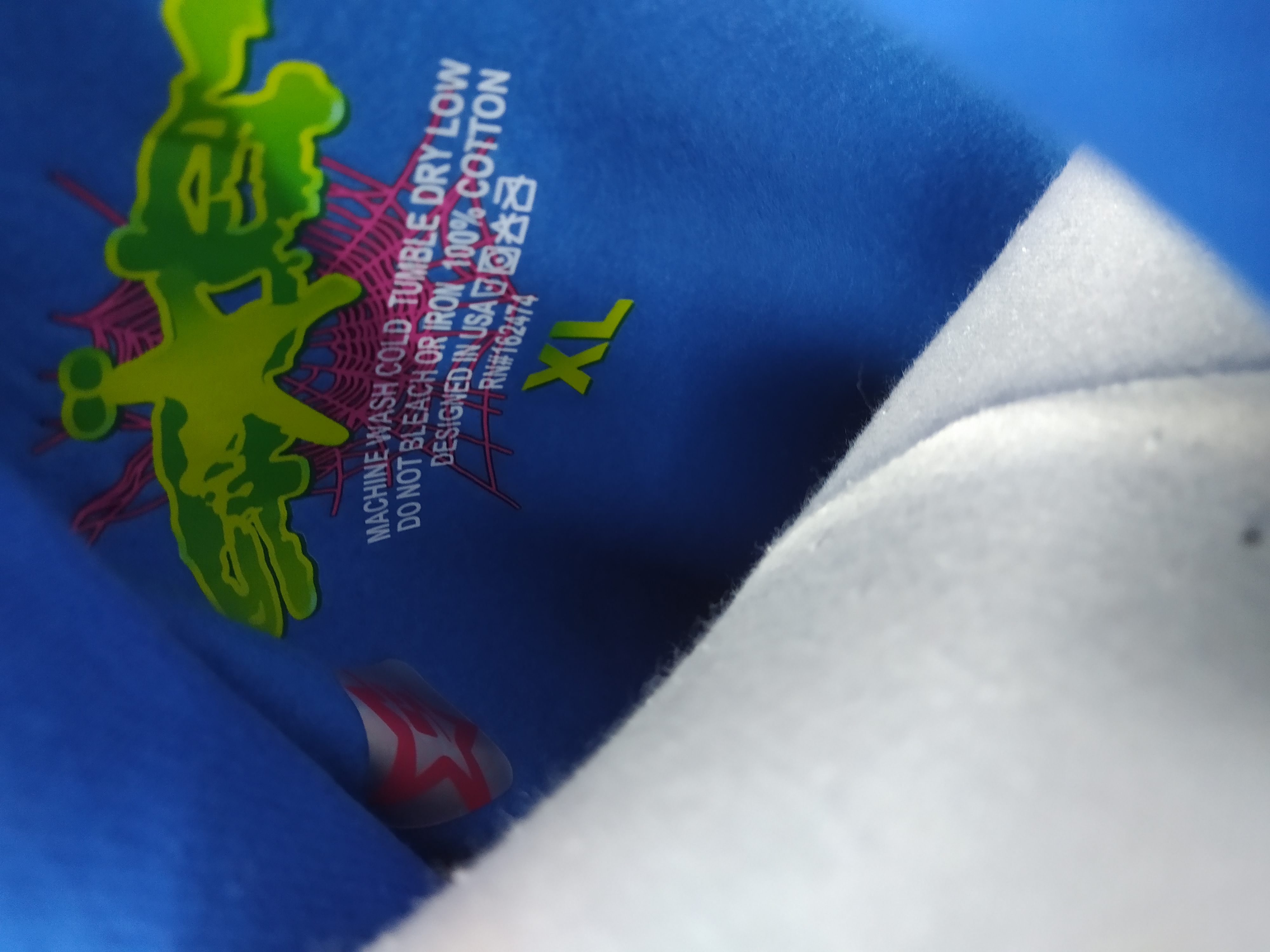 Sp5der TC Hoodie Blue YZ EG911 review Jerry 02