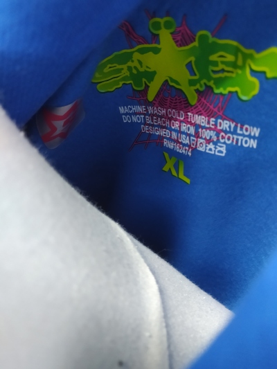 Sp5der TC Hoodie Blue YZ EG911 review Jerry 02