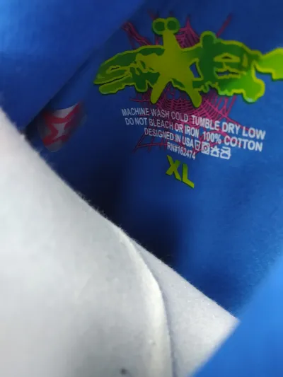 Sp5der TC Hoodie Blue YZ EG911 review Jerry 02
