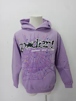 Sp5der Acai Hoodie Purple YZ EG911 review Gerio 03
