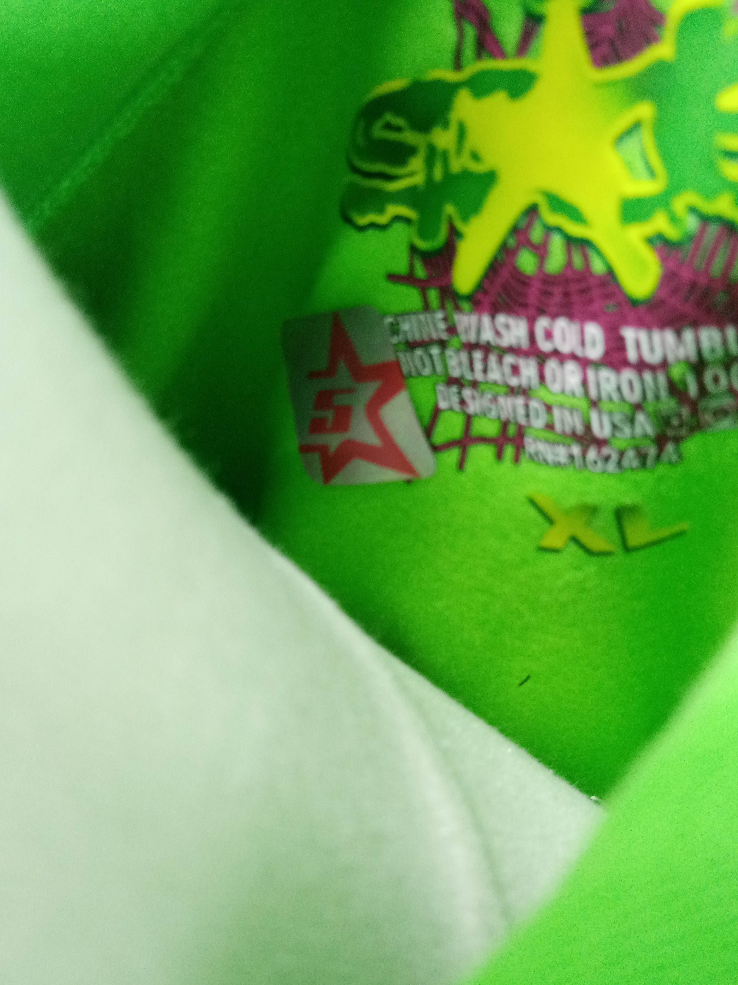 Sp5der Web Hoodie Slime Green YZ EG913 review Zus 02