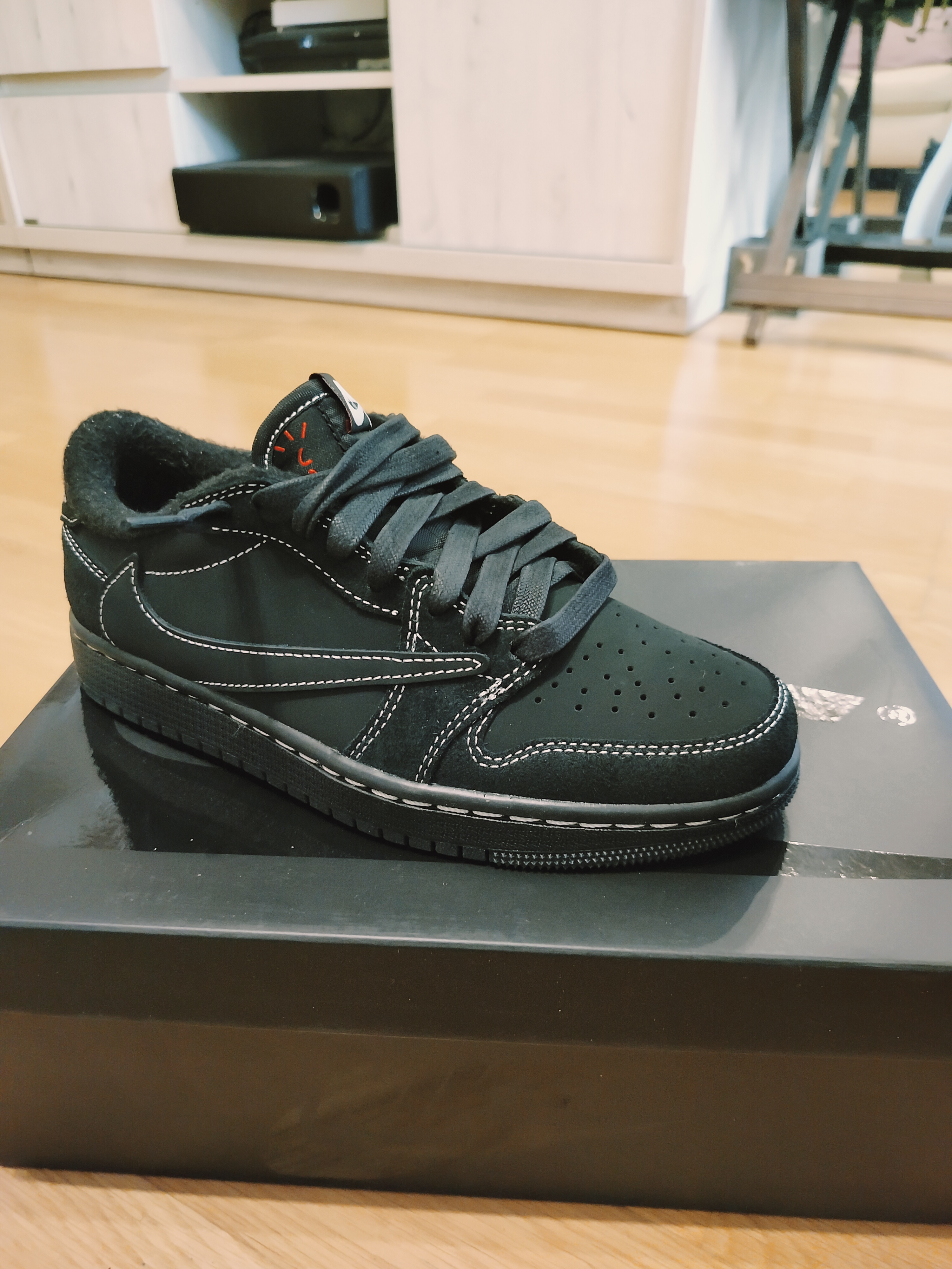 【$59 High Cost Effective】Air Jordan 1 Retro Low OG SP Travis Scott Black Phantom DM7866-001 review Strad 03
