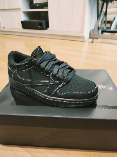 【$59 High Cost Effective】Air Jordan 1 Retro Low OG SP Travis Scott Black Phantom DM7866-001 review Strad 03