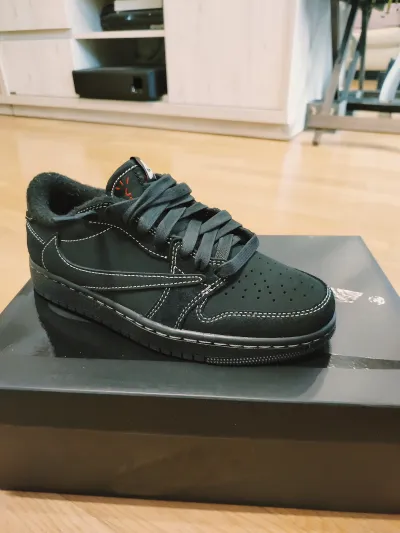 【$49 High Cost Effective】Air Jordan 1 Retro Low OG SP Travis Scott Black Phantom DM7866-001 review Strad 03