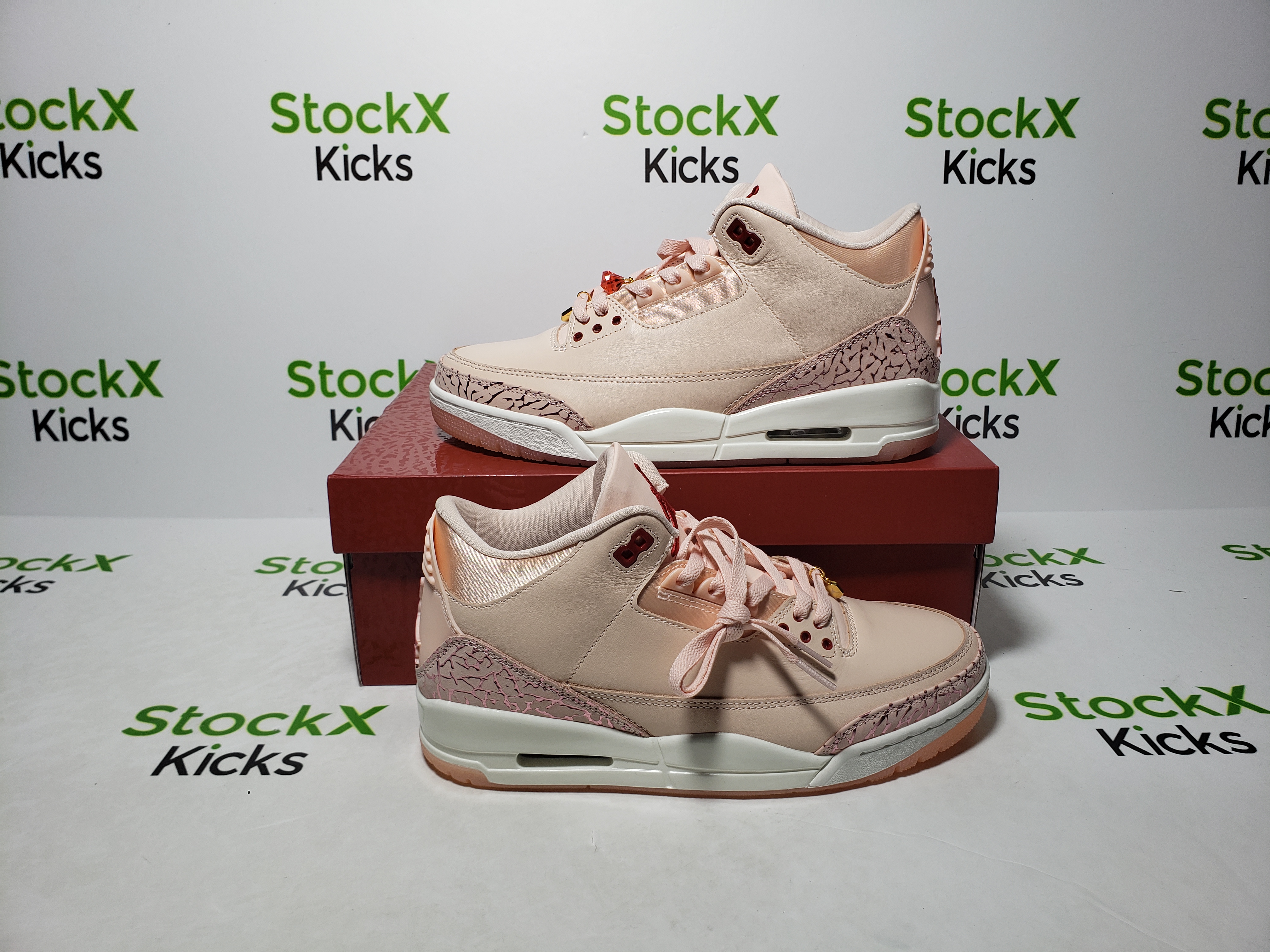 PK God Batch Air Jordan 3 Retro 'Valentine's Day HJ0178-600 review Kang 00
