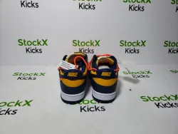 LJR Batch Nike Dunk Low Off-White University Gold Midnight Navy CT0856-700 review Kystal 04