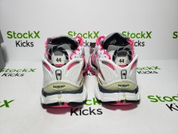 Balenciaga Runner White Fluo Pink 677402 W3RBN 9155 review stockxkicks 03