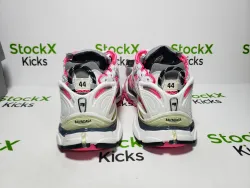 Balenciaga Runner White Fluo Pink 677402 W3RBN 9155 review stockxkicks 03