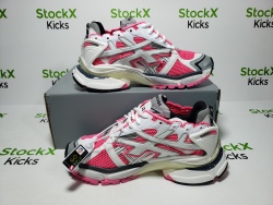 Balenciaga Runner White Fluo Pink 677402 W3RBN 9155 review stockxkicks 05